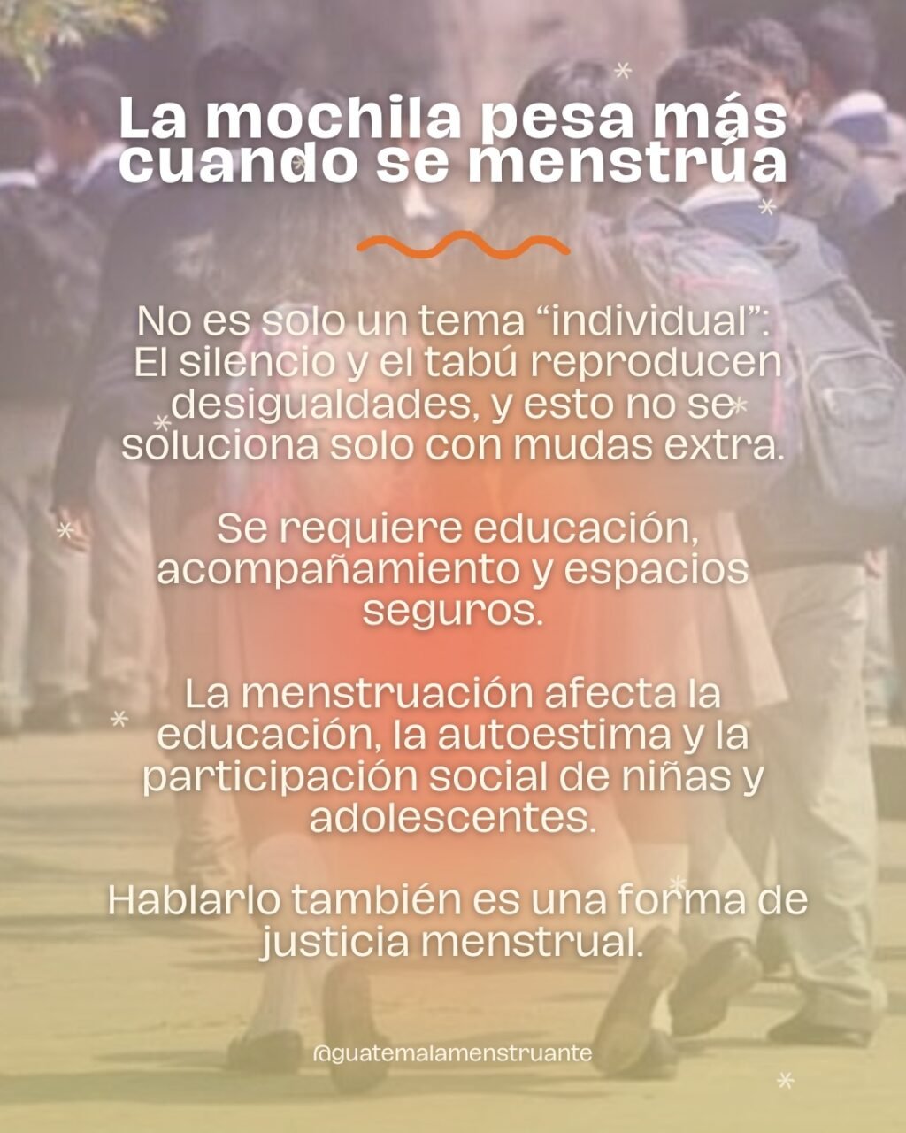 Instagram post from guatemalamenstruante. This post is in position 5.