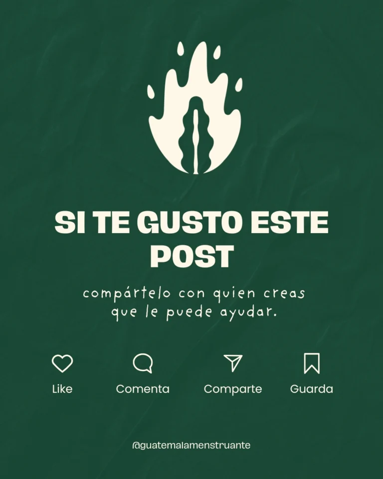 Instagram post from guatemalamenstruante. This post is in position 5.