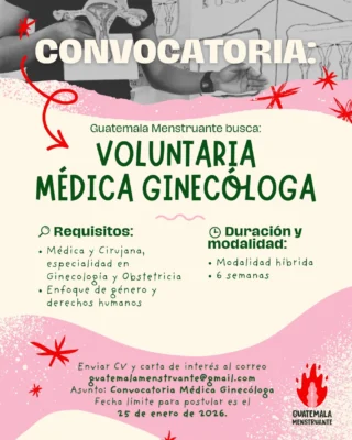 Instagram post from guatemalamenstruante. This post is in position 6.