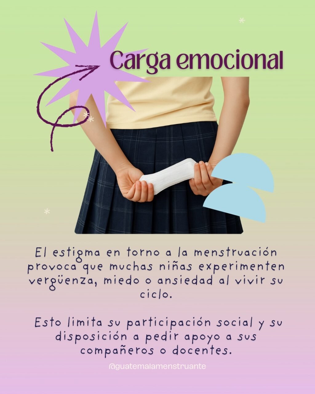 Instagram post from guatemalamenstruante. This post is in position 2.