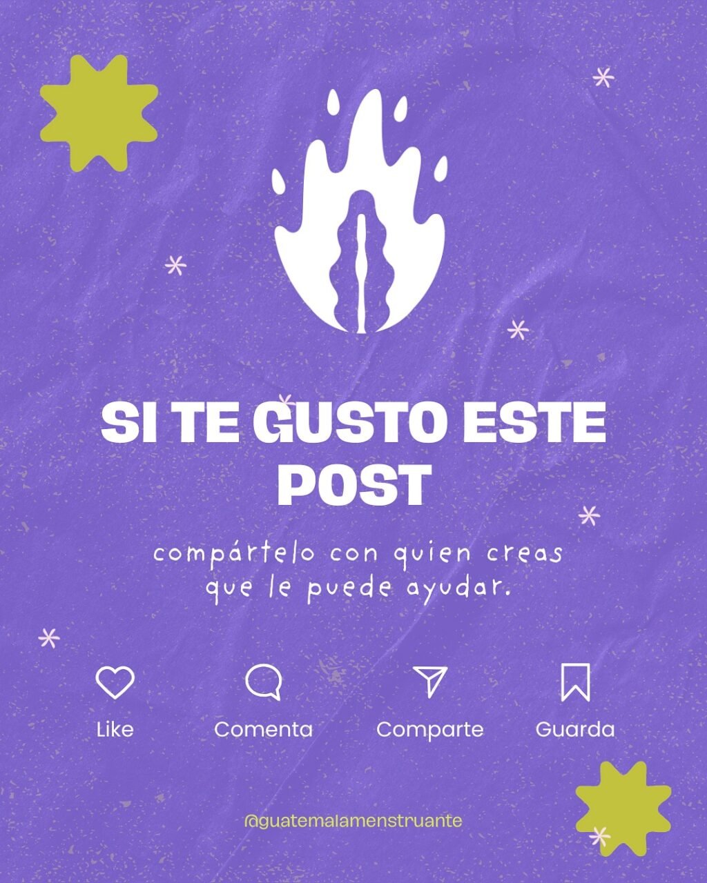 Instagram post from guatemalamenstruante. This post is in position 5.