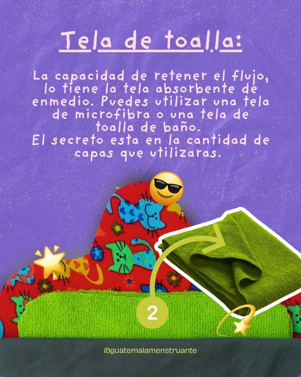 Instagram post from guatemalamenstruante. This post is in position 3.