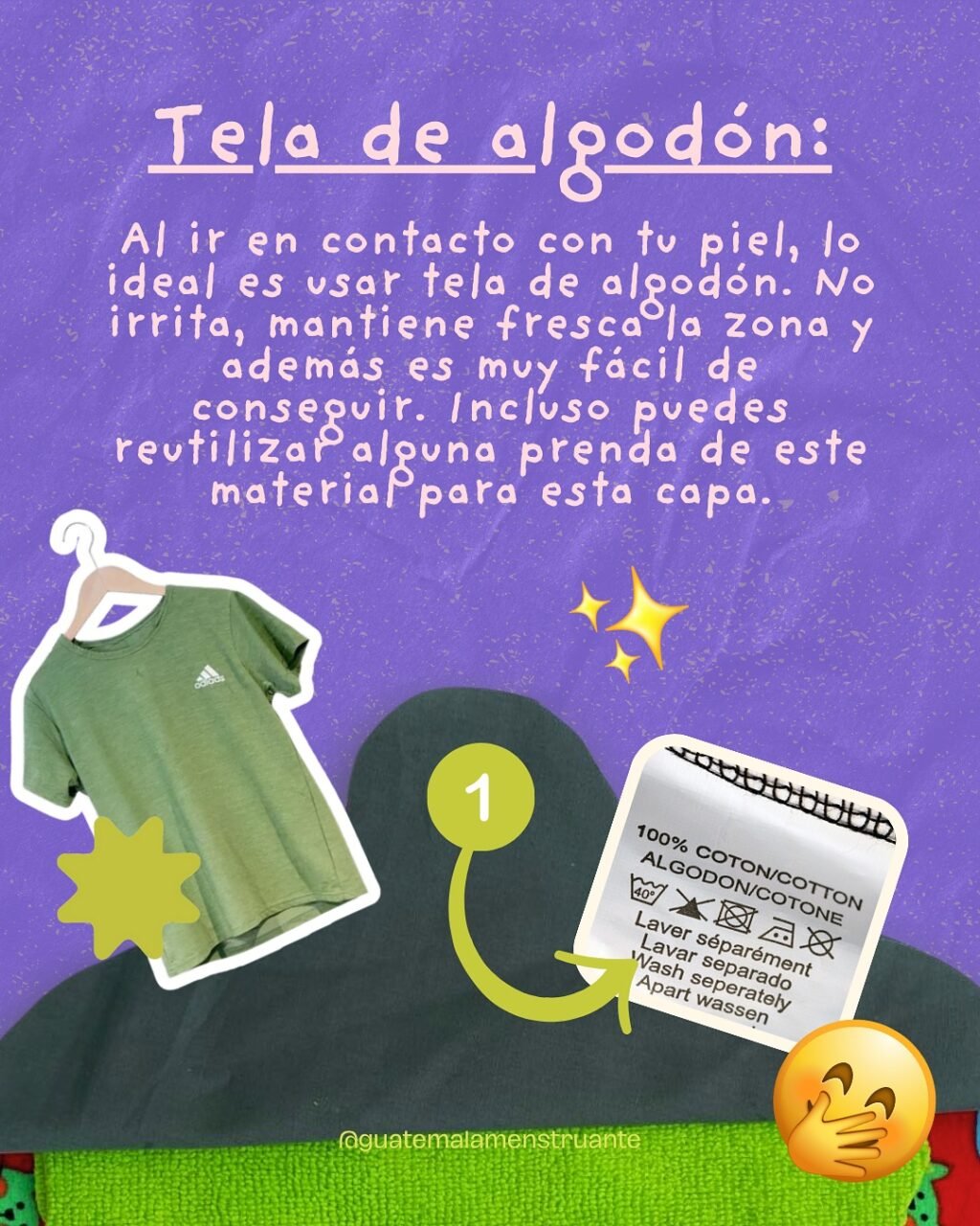 Instagram post from guatemalamenstruante. This post is in position 2.